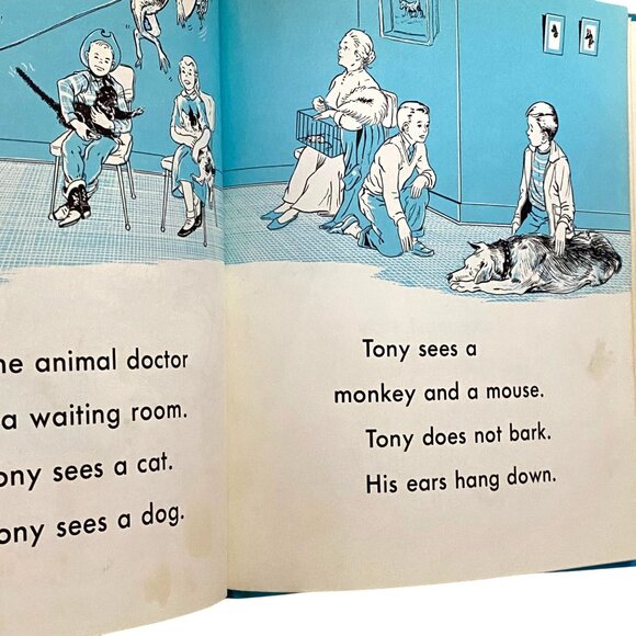 I Want to Be an Animal Doctor Hardcover Carla Greene Veterinarian Vintage 1950s - Picture 4 of 7